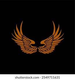 Angel Wings Vetor Cor Melhor Design Gráfico Novo