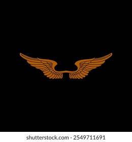 Angel Wings Vetor Cor Melhor Design Gráfico Novo