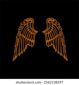 Angel Wings Vector Color Best Graphic Design New