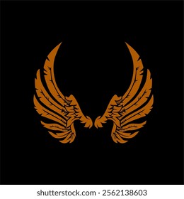 Angel Wings Vector Color Best Graphic Design New