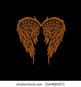 Angel Wings Vector Color Best Graphic Design New