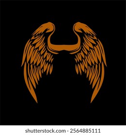 Angel Wings Vector Color Best Graphic Design New