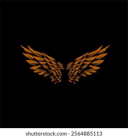 Angel Wings Vector Color Best Graphic Design New