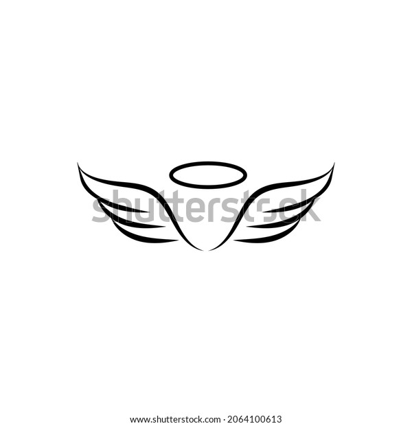 Angel Wings Vector Set Wings Illustration Stock Vector Royalty Free Shutterstock