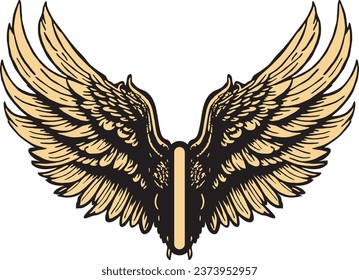 Angel wings for wallpaper or background 3