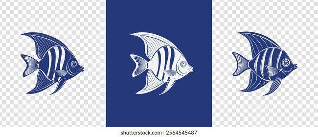 angelfish free vector design concept