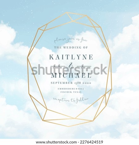 Angelic heaven clouds vector design background. Winter fairytale backdrop. Plane sky view with white snow. Watercolor frozen style texture. Delicate card. Elegant decoration. Fantasy pastel color