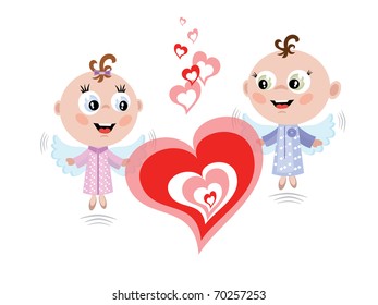 Angels with hearts