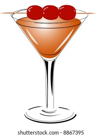 Angel's Kiss mixed drink