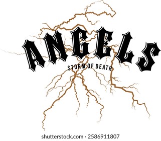 angels slogan vector graphic design street 