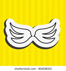 angels wings design 