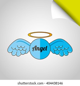 angels wings design 
