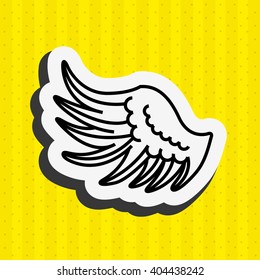 angels wings design 