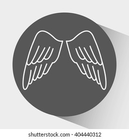angels wings design 