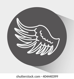 angels wings design 