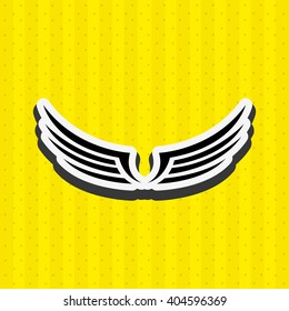 angels wings design 