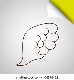 angels wings design 