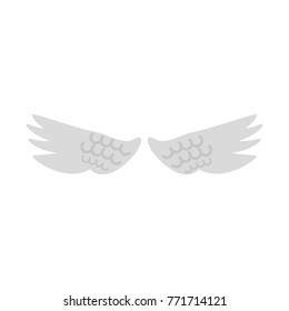 Angels wings symbol