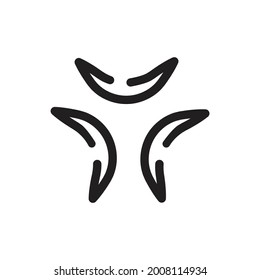 Anger icon design vector illustration