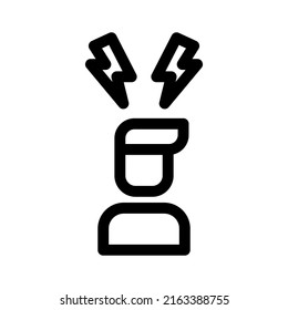 anger icon or logo isolated sign symbol vector illustration - high quality black style vector icons
