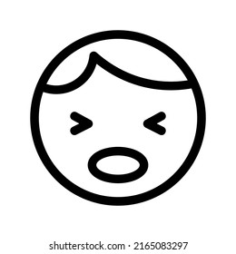 anger icon or logo isolated sign symbol vector illustration - high quality black style vector icons
