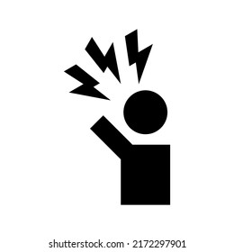 anger icon or logo isolated sign symbol vector illustration - high quality black style vector icons
