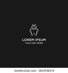 Anggel logo template design Vector illustration 