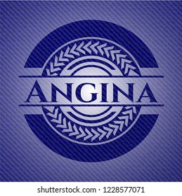 Angina with denim texture