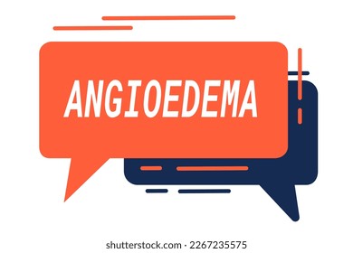 Angioedema - Swelling of deep skin layers svg