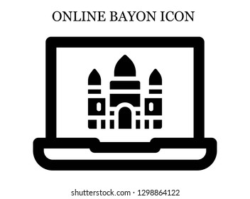 Angkor wat search icon. Editable Angkor wat search icon for web or mobile.