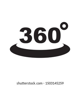Angle 360 icon vector design