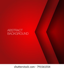 angle arrow overlap vector background on space for text and message artwork design