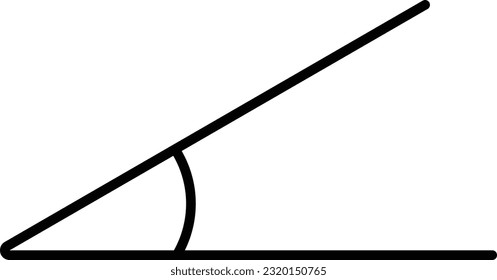 angle degree geometrical geometrical symbol transparent Glyph
