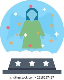 Angle globe Vector Icon which is suitable for commercial work and easily modify or edit it
