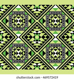 angle green seamless pattern for retro wallpaper