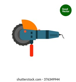 Angle grinder icon