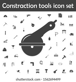 Angle grinder icon. Constraction tools icons universal set for web and mobile