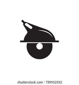 angle grinder icon on white background