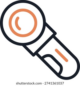 Angle Grinder Line Due Icon Design