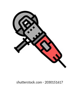 vector de icono de color de la herramienta de moldeo de ángulo. signo de la herramienta de moldeo de ángulo. ilustración de símbolo aislado