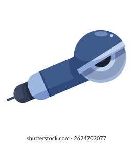 Angle grinder is using electrical power to cut and grind various materials