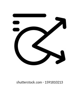 angle icon isolated sign symbol vector illustration - high quality black style vector icons
