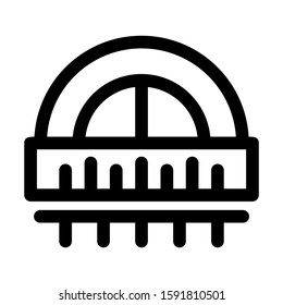angle icon isolated sign symbol vector illustration - high quality black style vector icons
