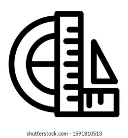 angle icon isolated sign symbol vector illustration - high quality black style vector icons
