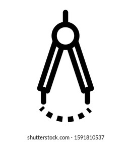 angle icon isolated sign symbol vector illustration - high quality black style vector icons
