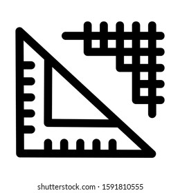 angle icon isolated sign symbol vector illustration - high quality black style vector icons
