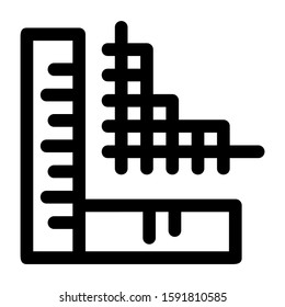 angle icon isolated sign symbol vector illustration - high quality black style vector icons

