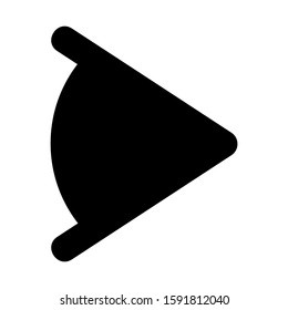 angle icon isolated sign symbol vector illustration - high quality black style vector icons
