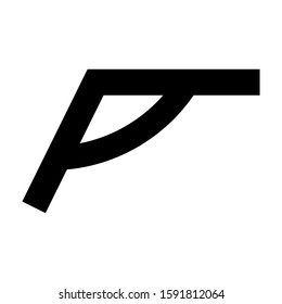 angle icon isolated sign symbol vector illustration - high quality black style vector icons
