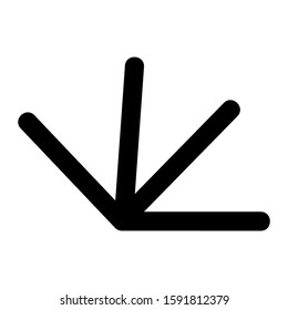 angle icon isolated sign symbol vector illustration - high quality black style vector icons
